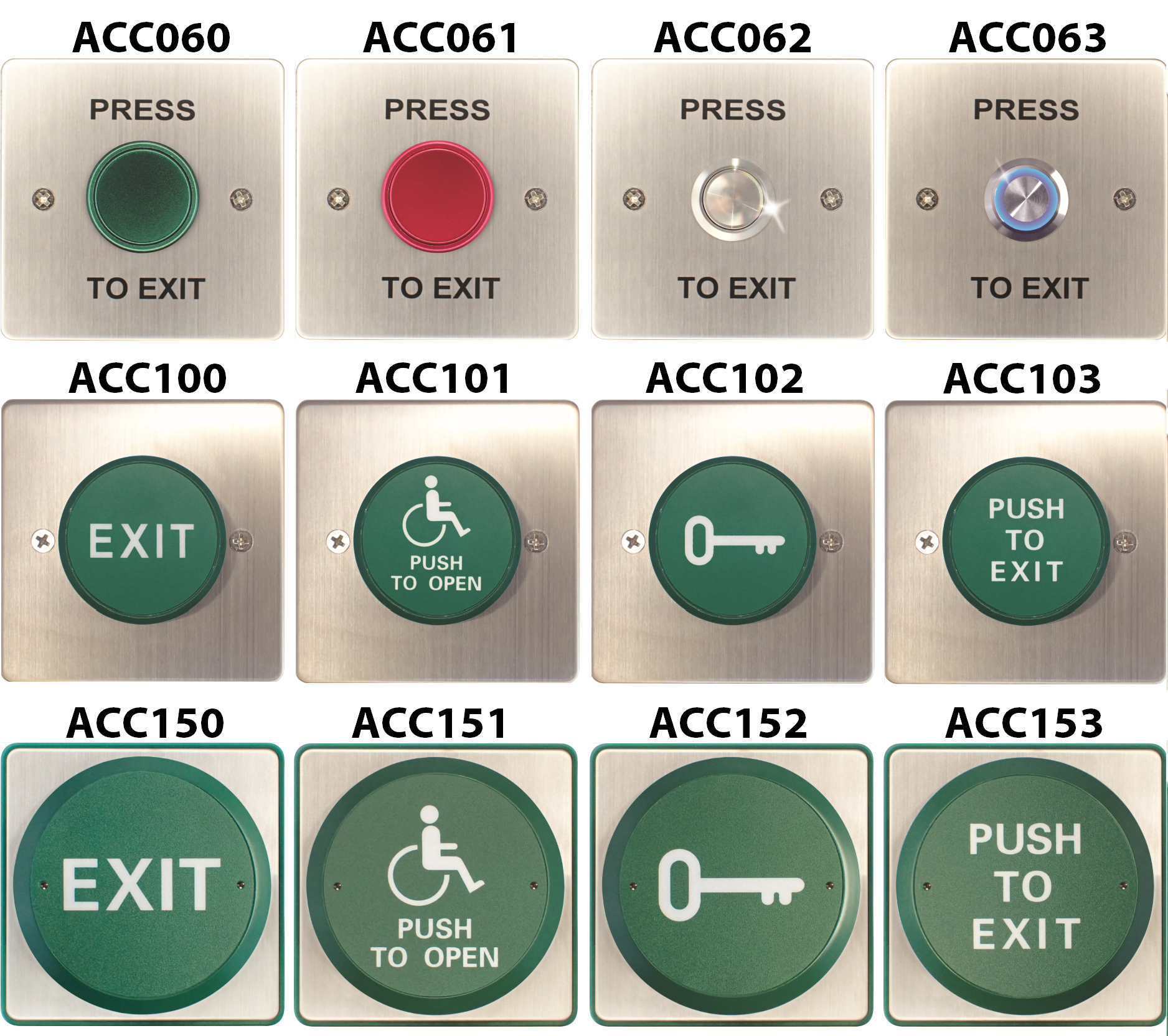 Press To Exit Buttons& NAMES