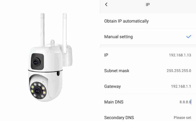 V380 Pro Camera Static IP Settings Complete Guide | CCTV Manuals